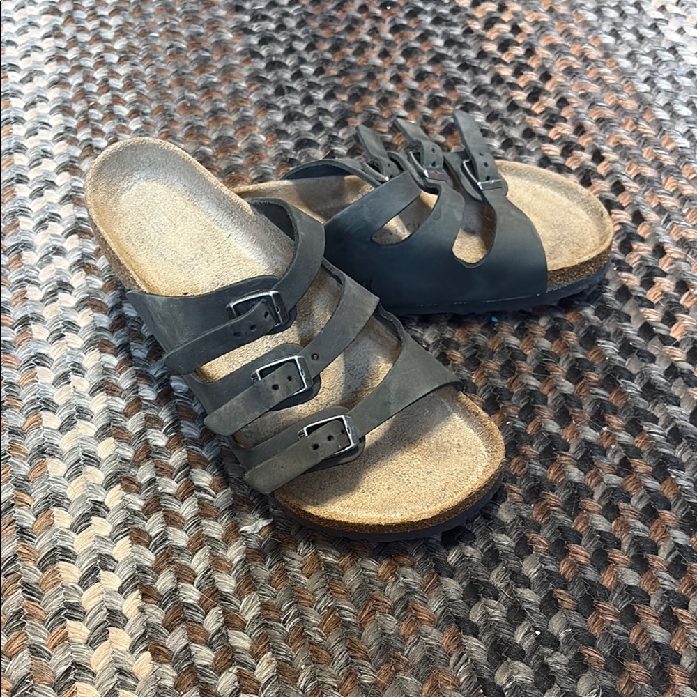 Black Strappy Sandals